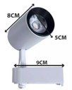 Ver imagem 3 de Trilho Eletrificado 2m + 5 Spot Led 7w 6000k Bivolt Branco