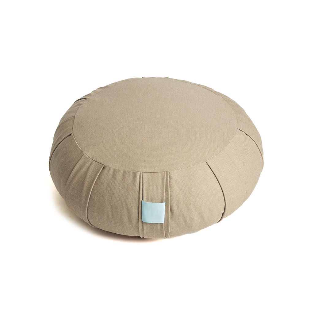 Yoga Studio Kit de coussin de méditation Zabuton bio rond EU - Zafu