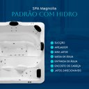 Ver imagem 4 de Spa Quadrado Magnolia Padrão com Hidro em Acrílico - 127v