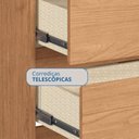 Ver mais imagens de Guarda-Roupa Modulado 5 Peças Infinity Marrom/Cedro/Blush