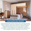 Ver imagem 4 de Guarda-Roupa Modulado 5 Peças Infinity Marrom/Cedro/Blush