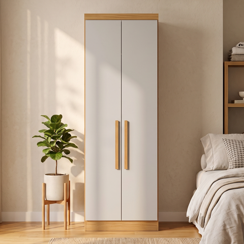 Módulo Guarda Roupa Rizon c/ 2 Portas e 3 Gavetas Freijó/FendiOff - Novo Horizonte