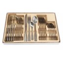 Ver imagem 1 de Jogo de Faqueiro 24 Peças Aço Inox Top Chef Completo para 6 Pessoas