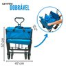 Carrinho Dobrável Camping Articulado Importway Iwcdcaaz Azul - 6