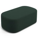 Ver imagem 2 de Puff Decorativo Orgânico para Living Quarto 100cm Doha W01 Suede Verde Musgo - Lyam Decor