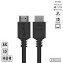 Ver imagem 1 de Cabo Hdmi Ultra 2.1 28awg Puro Cobre 8k 60hz 2 Metros - Phm8k-2