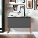 Ver imagem 1 de Buffet Netto Classic 3 Portas Preto Cobre
