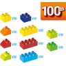 Balde Mega Blocks Júnior Builders 100 Peças Mattel - 3