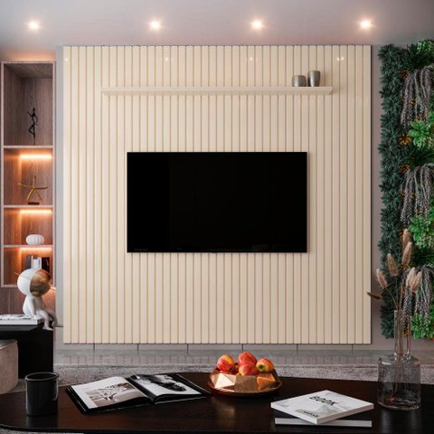 Painel Ripado para Tv até 75 Polegadas Intense 229cm