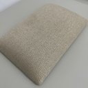 Ver imagem 1 de Cabeceira Pétala 120cm para Cama de Solteiro:linho Nobre Bege