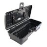 Maleta para Guardar Ferramentas 24x11cm Preta Trava na Tampa - 3