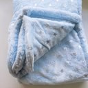 Ver imagem 4 de Manta Sherpa Flannel Estrelinhas 75x100 Azul