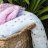 Manta Sherpa Flannel Estrelinhas 75x100 Azul - 1
