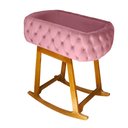 Ver imagem 1 de Mini Berço Moises de Balanço Portátil para Bebê Rosa