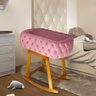Mini Berço Moises de Balanço Portátil para Bebê Rosa - 3