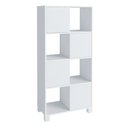 Ver imagem 1 de Estante Home 4 Portas 4 Nichos Mobile Wally Branco - Artany