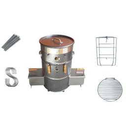 Churrasqueira Tambor Defumador Bbqhotbull 100Lt Costelão - 2