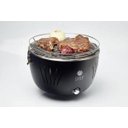 Ver imagem 2 de Churrasqueira De Mesa A Carvão Churrasco Table Grill Preta