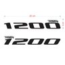 Adesivo Para Tanque Moto Triumph Tiger1200 Refletivo Preto - 2
