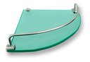 Ver imagem 1 de Prateleira Canto C/ Grade 22x22 Cm - 8mm - Verde