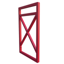 Ver imagem 2 de Seis Suporte Para Prateleira Estilo Industrial Cor Vermelho