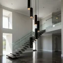 Ver mais imagens de Lustre Pendente para Sala Pé Direito Duplo Sp-focus Preto