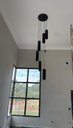 Ver imagem 4 de Lustre Pendente para Sala Pé Direito Duplo Sp-focus Preto