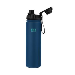 Garrafa térmica vácuo 650ml Azul Marinho – Thermics Minicool - 2