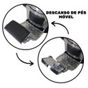 Ver imagem 4 de Cadeira Barbeiro Cabelereiro Luxo Premium Reclinável Poltrona Salão Preta Importway Iwcbrbr-003 Iwcb