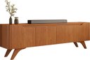 Ver imagem 4 de Rack Atenas para TV até 75 pol. 180 cm Naturalle - Mavaular