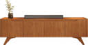 Ver imagem 5 de Rack Atenas para TV até 75 pol. 180 cm Naturalle - Mavaular