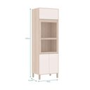 Ver imagem 3 de Torre Nicho Microondas 70cm 3pts + 2 Nichos - Vanilla/perola