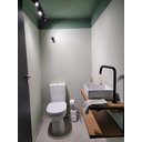 Ver imagem 3 de Balcão Pia Banheiro Gabinete Estilo Industrial Lavabo Armário de Banheiro
