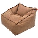 Ver imagem 4 de Puff Poltrona Diana Good Pufes Nobuck Bege Repelente a Água c/ Enchimento Pérolas Eps 3mm 95x95x60cm