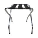 Ver imagem 5 de Kit 2 Suporte de Mala Dobrável em Alumínio Preto Zaka