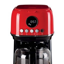 Máquina de Café Programável Moderna 220v Ariete Vermelho - 5