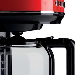 Máquina de Café Programável Moderna 220v Ariete Vermelho - 3
