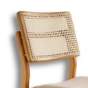 Ver imagem 6 de Conjunto com 2 Banquetas em Madeira Eloa Premium Bege/Off White/Imbuia Marrom