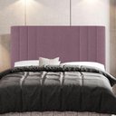 Ver mais imagens de Kit Cabeceira E Baú Cama Box Casal Grace 140Cm Suede Rosé