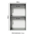 Ver imagem 4 de Armário Aéreo 40cm 1 Porta Nice Madesa