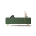 Ver imagem 2 de Buffet Aparador Sala Estar Recepção Saluti Verde Pistache Oferta - Vimont Moveis