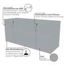 Ver imagem 3 de Armário Duplo Baixo para Escritório / Home Office