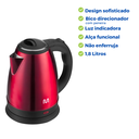 Ver imagem 3 de Chaleira Elétrica 1,8l Jarra Térmica Inox sem Fio 110v Multi 1150w Base Removível
