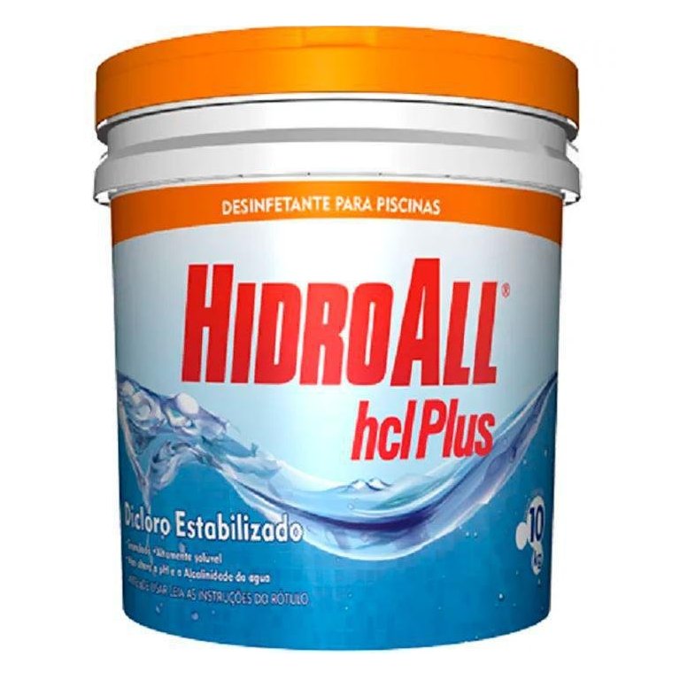 Cloro Hcl Plus 10kg Hidroall Cloro Hcl Plus 10kg Hidroall