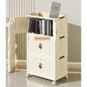 Ver imagem 7 de Armario Organizador Dobravel 4 Andares Empilhavel Porta Objetos Roupa Decoraçao Organizaçao Quarto S