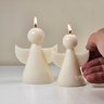 Vela Decorativa Dupla Anjos Minimalistas - 2
