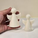 Ver imagem 3 de Vela Decorativa Dupla Anjos Minimalistas