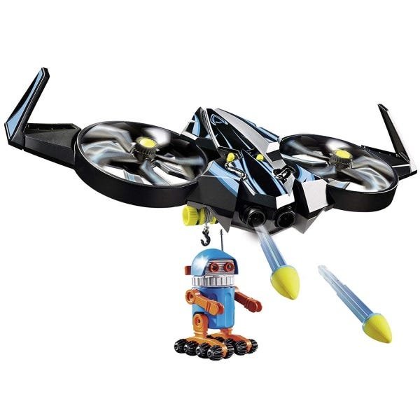 Brinquedo Playmobil O Filme Robotitron Com Drone Sunny 70071 - 2