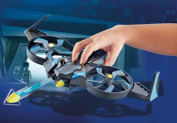 Brinquedo Playmobil O Filme Robotitron Com Drone Sunny 70071 - 3