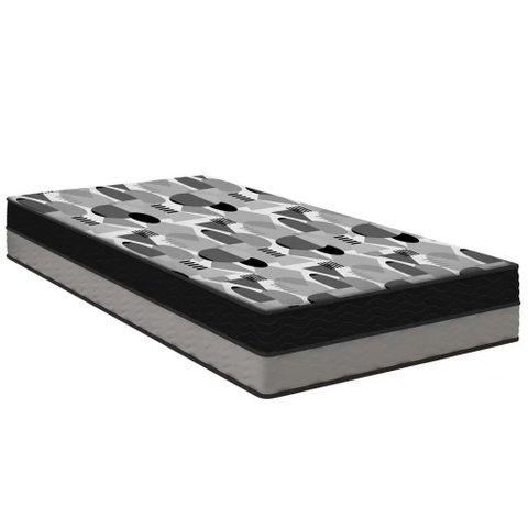 Colchão Solteiro Ortobom Iso Dupla-Face 78X188X20 Interior Eps Espumas D28 E D33 Pró Aditivadas De Alta Perf